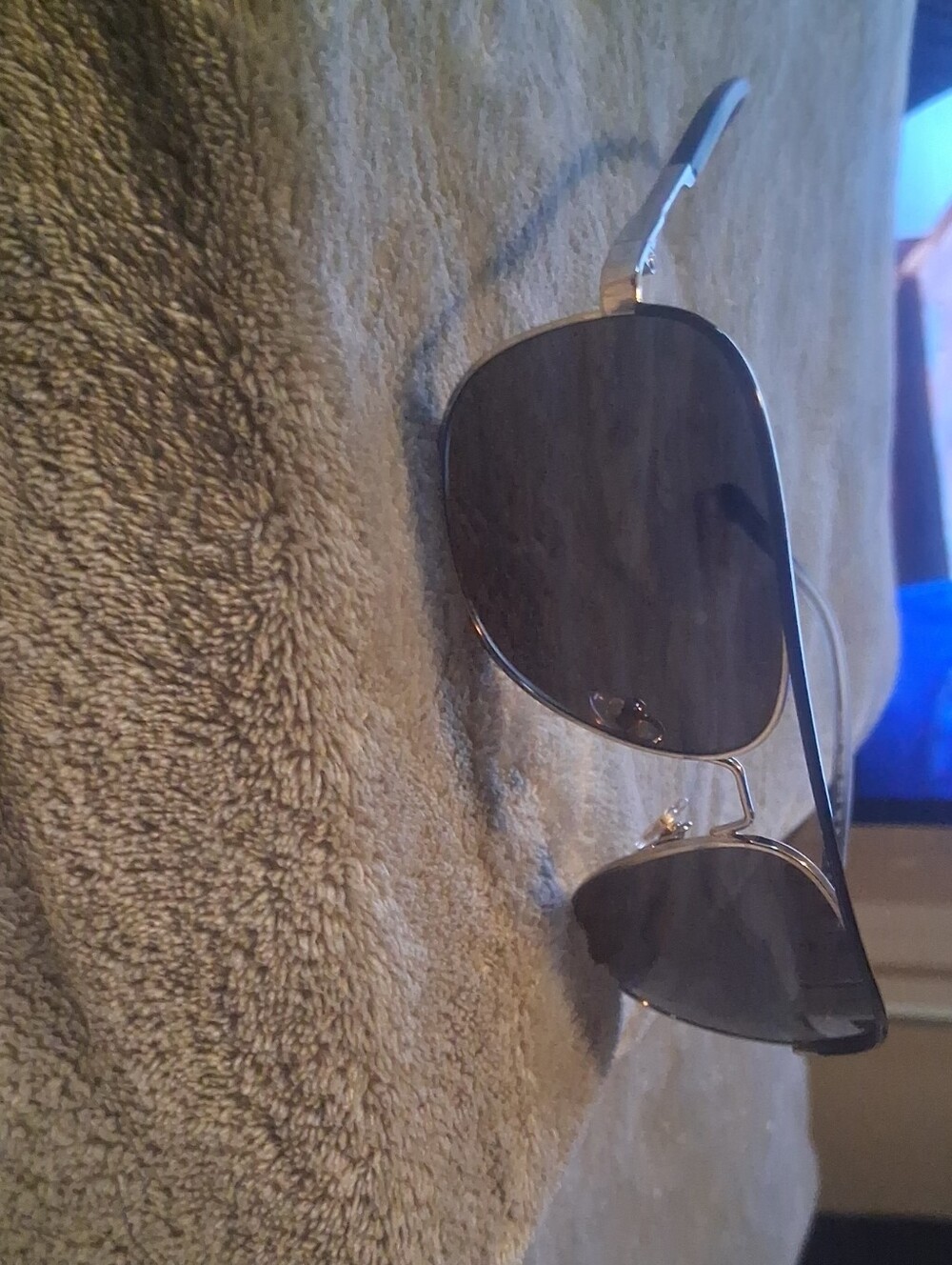 Brooks Brothers Silver Frame Sunglasses with Dark Lenses New With Out Tags